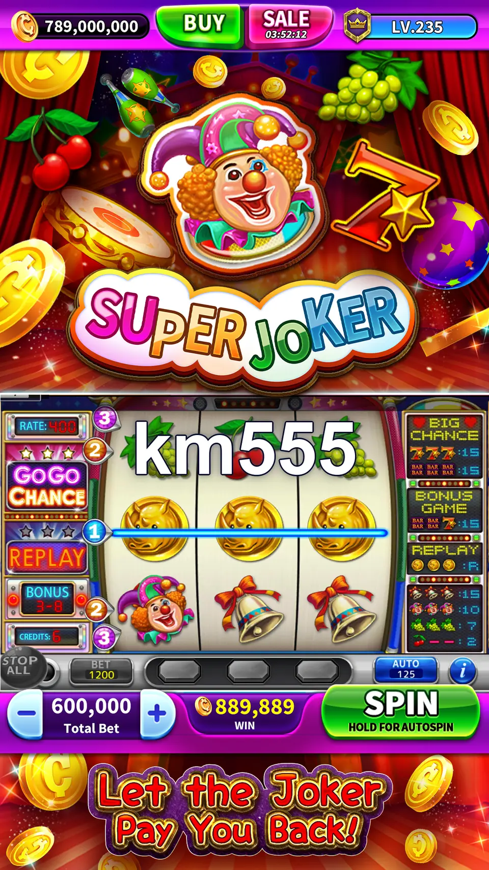km555 Masuk